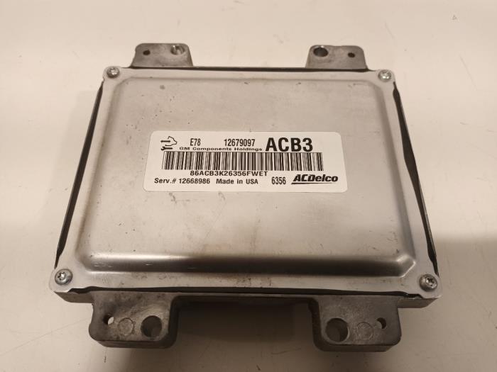 Used Engine management computer Opel Mokka Price € 175,00 Margin scheme offered by Van der Ven Autorecycling B.V.