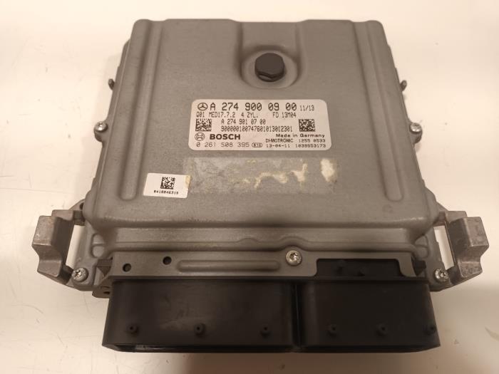 Used Engine management computer Mercedes E-Klasse Price € 275,00 Margin scheme offered by Van der Ven Autorecycling B.V.