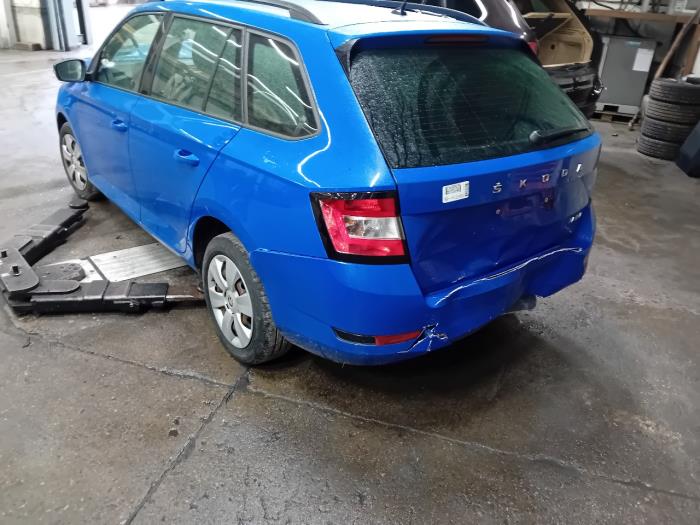 Motor van een Skoda Fabia 2020