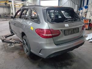 Motor van een Mercedes C-Klasse 2016