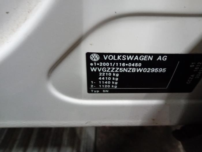 Engine management computer from a Volkswagen Tiguan 2010