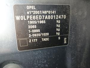 Motor van een Opel Astra 2010