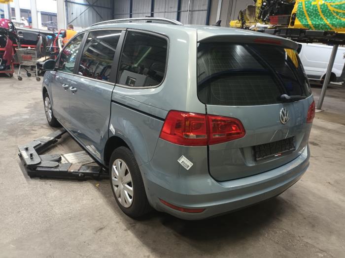 Motor van een Volkswagen Sharan 2011