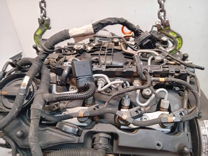 Motor van een Volkswagen Sharan 2011