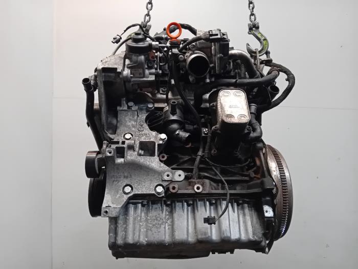 Motor van een Volkswagen Sharan 2011