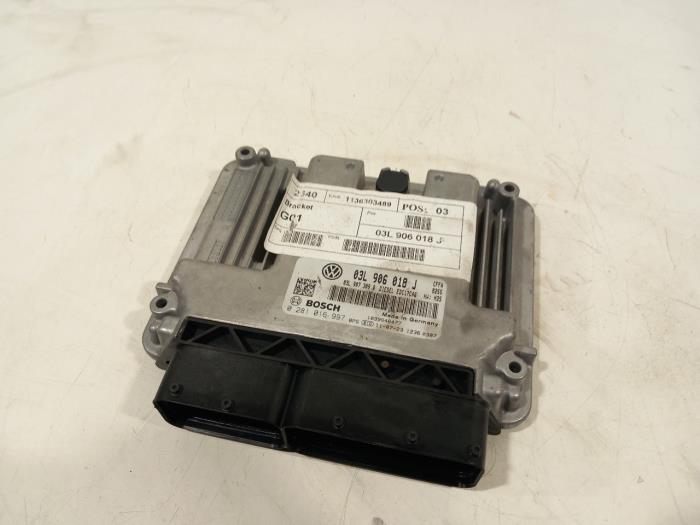 Used Engine management computer Volkswagen Sharan Price € 80,00 Margin scheme offered by Van der Ven Autorecycling B.V.