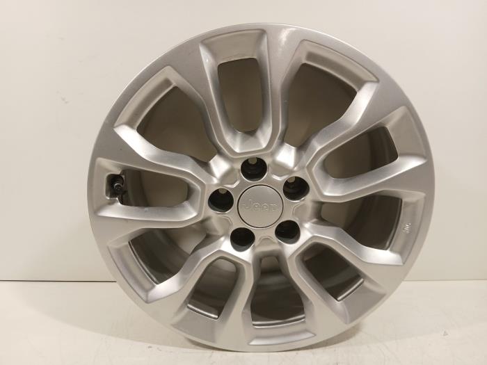 Używane Obrecz Jeep Compass Cena € 55,00 Procedura marży oferowane przez Van der Ven Autorecycling B.V.