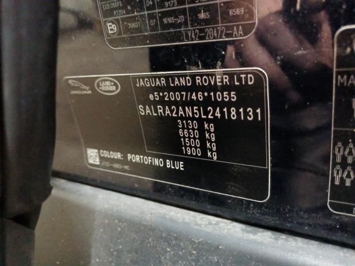 Compressor from a Landrover Discovery 2019