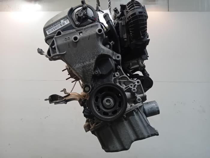 Motor van een Volkswagen E-Golf 2018