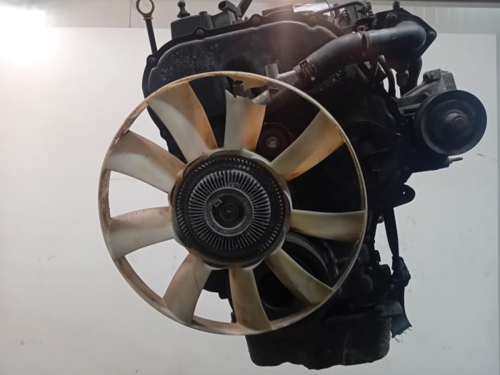 Motor van een Ford Transit 2015