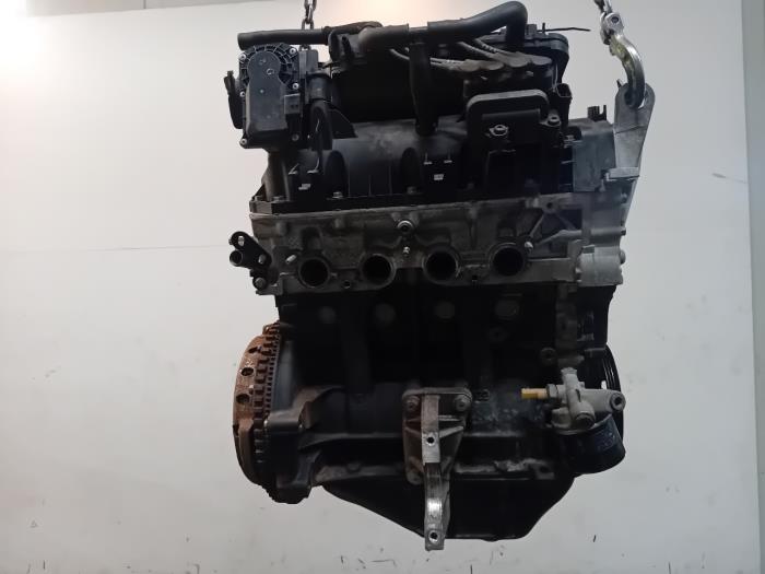 Motor van een Renault Clio 2014