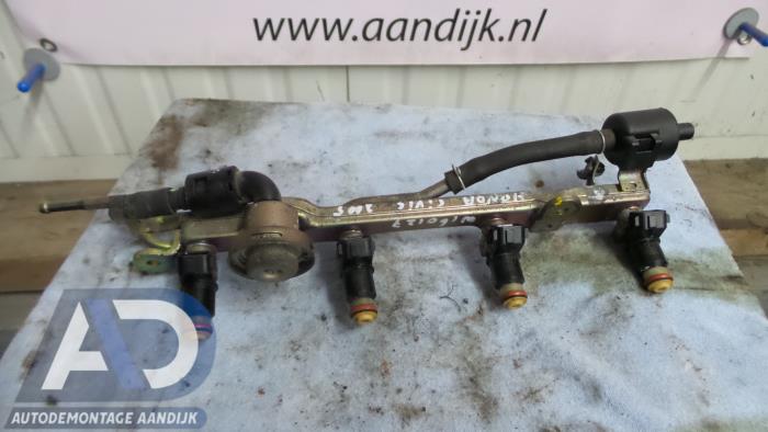 Usagé Système d'injection Honda Civic (EP/EU) 1.4 16V Prix € 49,99 Règlement à la marge proposé par Autodemontage Aandijk