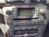Radio CD player from a Toyota Avensis Wagon (T25/B1E) 2.2 D-4D 16V D-CAT 2006