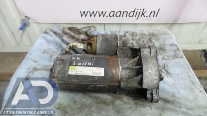 Used Starter Citroen C4 Coupé (LA) 2.0 HDi 16V Price € 29,99 Margin scheme offered by Autodemontage Aandijk