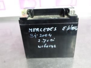 Usagé Batterie Mercedes E (W211) 2.7 E-270 CDI 20V Prix € 49,99 Règlement à la marge proposé par Autodemontage Aandijk