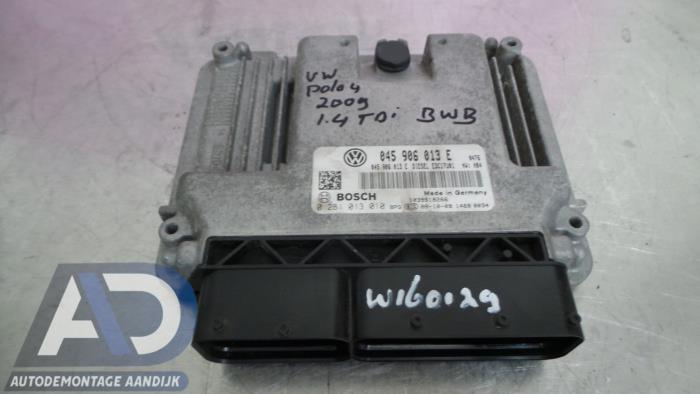 Used Engine management computer Volkswagen Polo IV (9N1/2/3) 1.4 TDI 70 Price € 69,99 Margin scheme offered by Autodemontage Aandijk