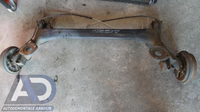 Gebrauchte Hinterachse Vorderradantrieb Volkswagen Polo IV (9N1/2/3) 1.4 TDI 70 Preis € 74,99 Margenregelung angeboten von Autodemontage Aandijk