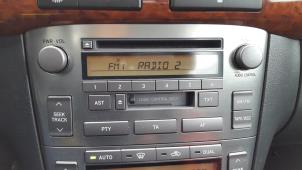 Used Radio CD player Toyota Avensis Wagon (T25/B1E) 2.0 16V D-4D Price € 49,99 Margin scheme offered by Autodemontage Aandijk