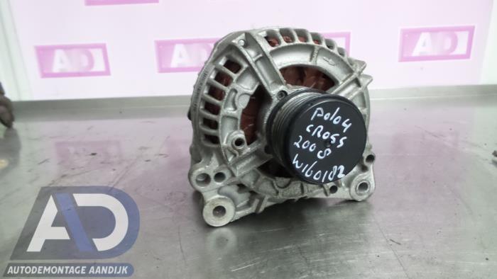 Usagé Alternateur Volkswagen Polo IV (9N1/2/3) 1.9 TDI 100 Prix € 40,00 Règlement à la marge proposé par Autodemontage Aandijk