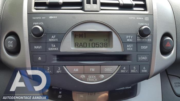 Système navigation d'un Toyota RAV4 (A3) 2.2 D-4D 16V 4x4 2008