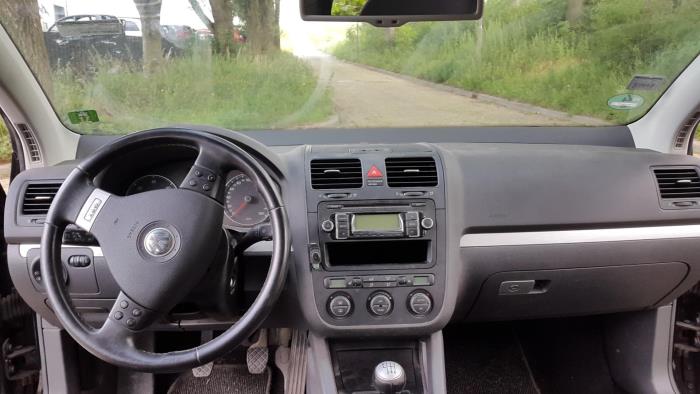 Kit+module airbag d'un Volkswagen Golf V (1K1) 1.9 TDI 2008
