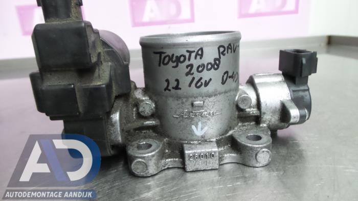 Gebrauchte Drosselklappengehäuse Toyota RAV4 (A3) 2.2 D-4D 16V 4x4 Preis € 29,99 Margenregelung angeboten von Autodemontage Aandijk