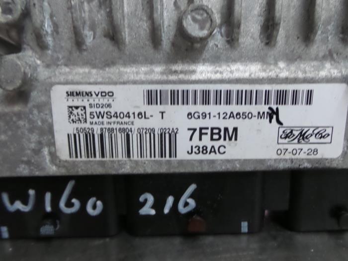Steuergerät Motormanagement van een Ford S-Max (GBW) 2.0 TDCi 16V 140 2008