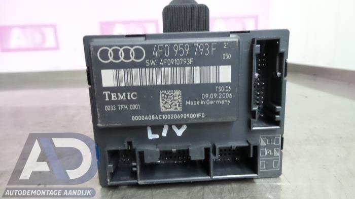 Usados Módulo electrónico central Audi A6 Avant (C6) 2.7 TDI V6 24V Precio € 39,99 Norma de margen ofrecido por Autodemontage Aandijk