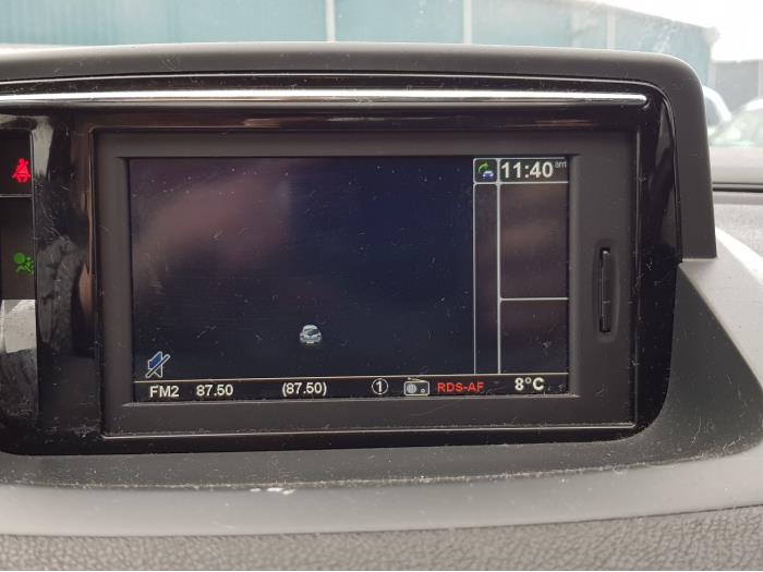 Système navigation d'un Renault Megane III Berline (BZ) 1.5 dCi 110 2013