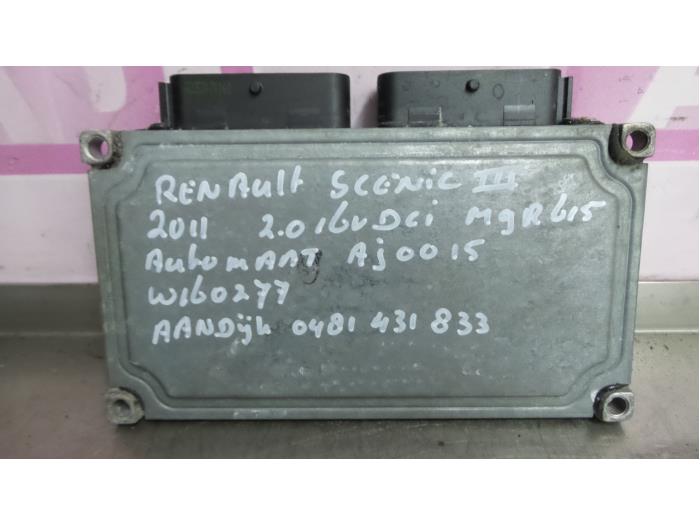 Ordenador de caja automática de un Renault Scénic III (JZ) 2.0 dCi 16V Autom. 2011