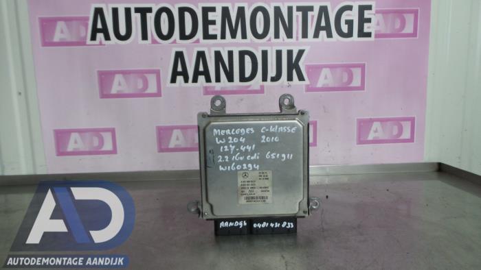 Used Engine management computer Mercedes C (W204) 2.2 C-220 CDI 16V BlueEFFICIENCY Price € 59,99 Margin scheme offered by Autodemontage Aandijk