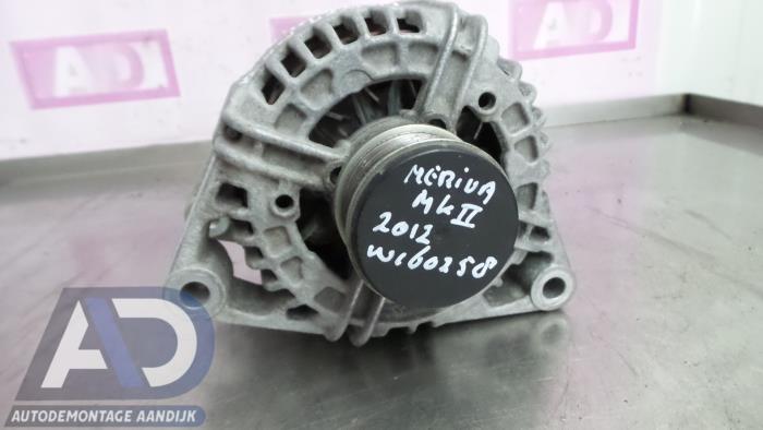 Used Dynamo Opel Meriva (B) 1.4 Turbo 16V ecoFLEX Price € 34,99 Margin scheme offered by Autodemontage Aandijk