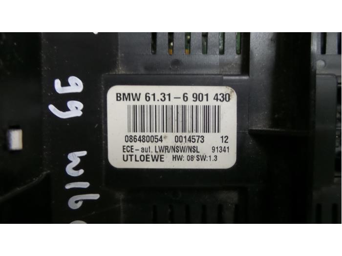 Interruptor de luz de un BMW 3 serie (E46/2) 328 Ci 24V 1999