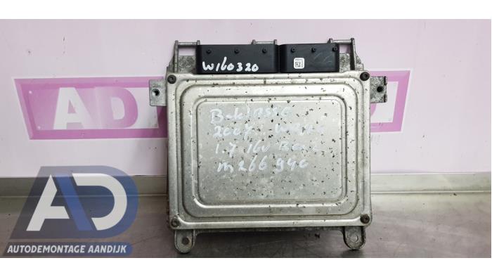 Used Engine management computer Mercedes B (W245) 1.7 B-170 16V Price € 119,99 Margin scheme offered by Autodemontage Aandijk