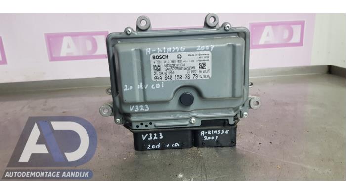 Used Engine management computer Mercedes A (W169) 2.0 A-180 CDI 16V 3-Drs. Price € 150,00 Margin scheme offered by Autodemontage Aandijk