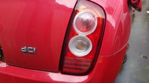 Używane Tylne swiatlo pozycyjne prawe Nissan Micra (K12) 1.5 dCi 82 Cena € 19,99 Procedura marży oferowane przez Autodemontage Aandijk