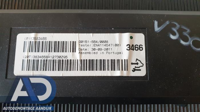 Used Cooling computer Opel Astra J (PC6/PD6/PE6/PF6) 1.6 16V Ecotec Price € 39,99 Margin scheme offered by Autodemontage Aandijk