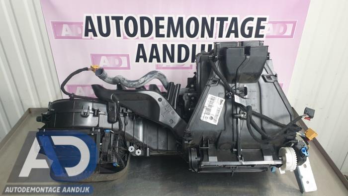 Interior heater climate box assembly