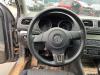 Steering wheel from a Volkswagen Golf VI (5K1), 2008 / 2013 1.4 16V, Hatchback, Petrol, 1.390cc, 59kW (80pk), FWD, CGGA, 2008-10 / 2012-11 2011