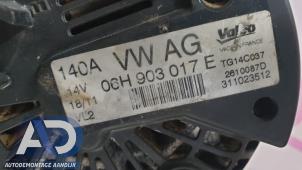 Dynamo from a Audi TT (8J3) 1.8 TFSI 16V 2012