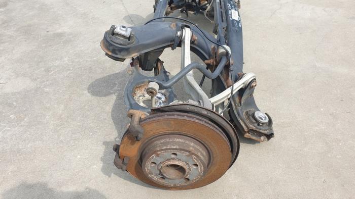 4x4 rear axle from a Mercedes-Benz C Estate (S204) 3.0 C-320 CDI V6 24V 4-Matic 2008