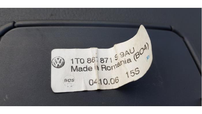 Bâche coffre à bagages Volkswagen Touran 2.0 FSI 16V - 1T0867871S
