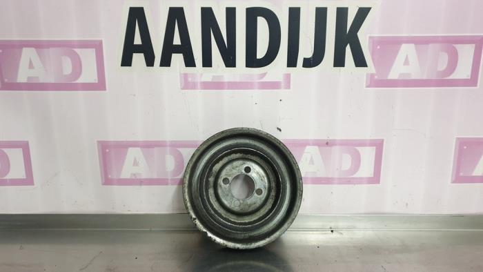 Crankshaft pulley from a Fiat Punto Evo (199) 1.3 JTD Multijet 85 16V 2012