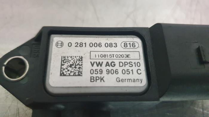 Rußfilter Sensor van een Skoda Fabia II Combi 1.6 TDI 16V 90 2012
