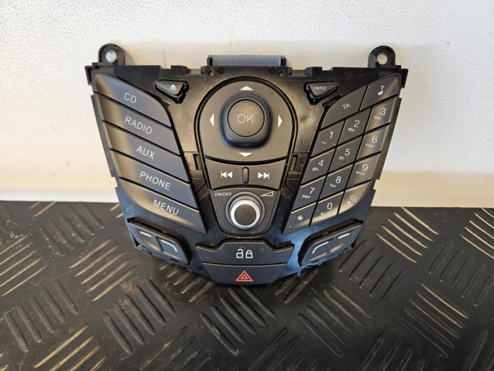 Panneau commande radio d'un Ford B-Max (JK8) 1.4 16V 2014