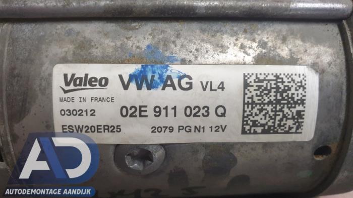 Anlasser van een Volkswagen Passat Variant (365) 2.0 TDI 16V 140 2012