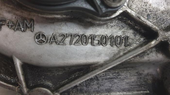 Timing cover from a Mercedes-Benz E (C207) E-350 CGI V6 24V 2011