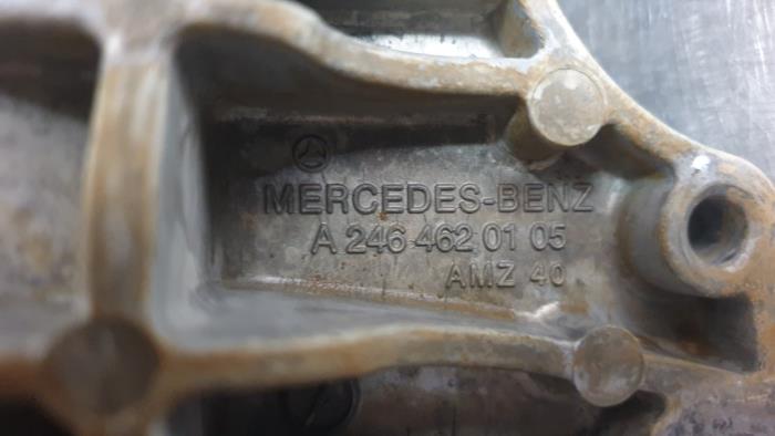 Boîtier colonne de direction d'un Mercedes-Benz B (W246,242) 1.6 B-180 BlueEFFICIENCY Turbo 16V 2014