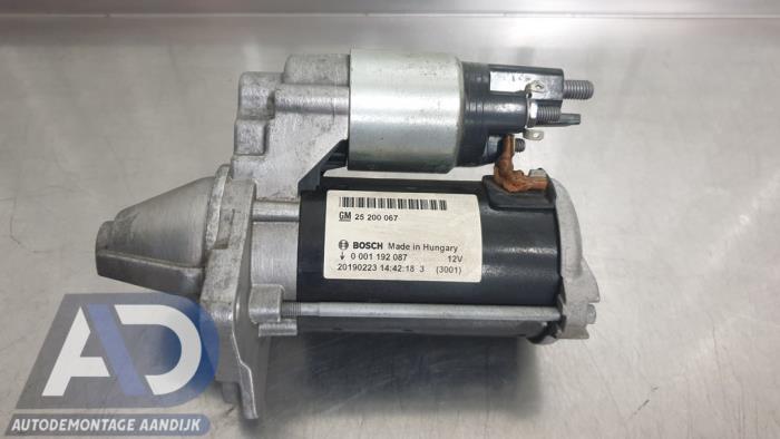 Gebrauchte Anlasser Opel Corsa E 1.4 16V Preis € 19,99 Margenregelung angeboten von Autodemontage Aandijk