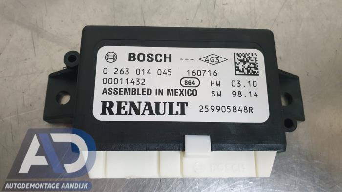 Usagé Module PDC Renault Clio IV (5R) 0.9 Energy TCE 90 12V Prix € 34,99 Règlement à la marge proposé par Autodemontage Aandijk